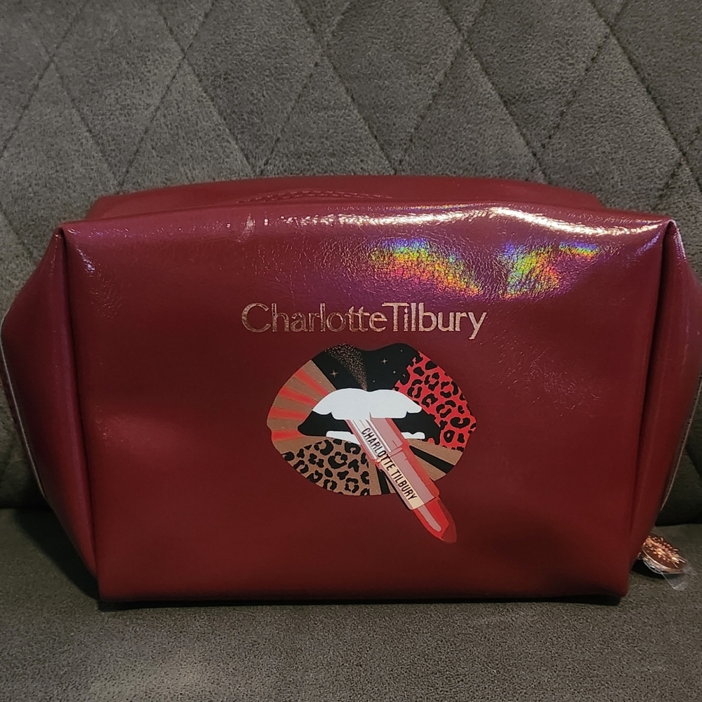 Charlotte Tilbury Cosmetic Bag With Samples